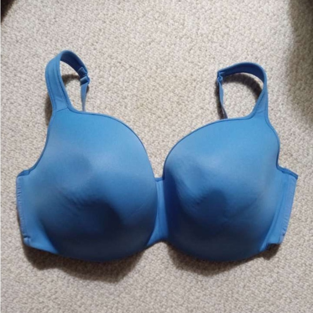 Blue Cacique Bra 44H NWOT